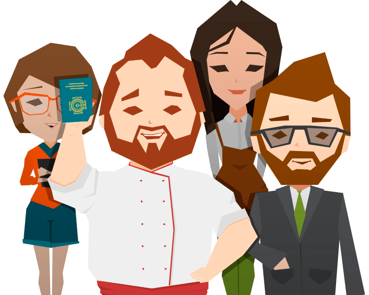 Сотрудники с санитарной книжкой